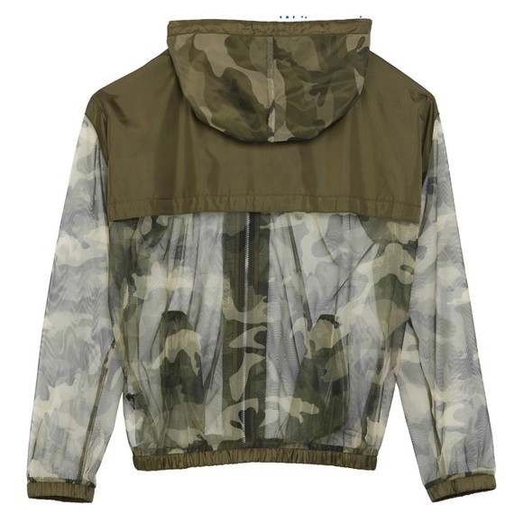 NWT Camo Print Mesh Hoodie - Picture 3 of 15